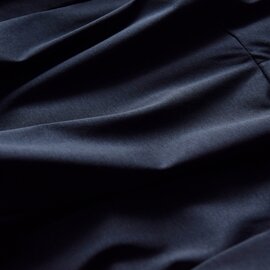 Graphpaper｜コットン モックネック パネル Aライン マキシ ワンピース “Fine Smooth Mock Neck Panel Line Dress” gl241-70201b-ms