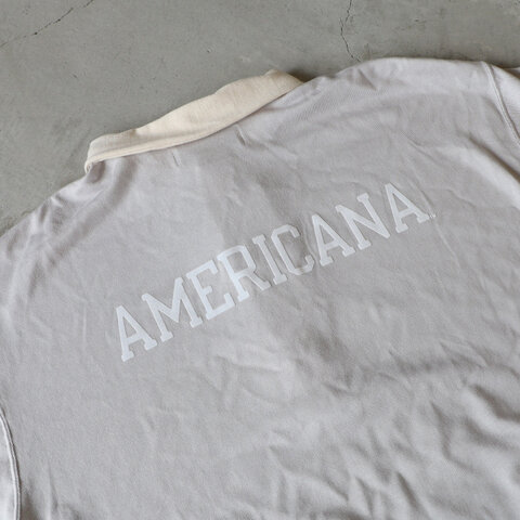 Americana｜リヨセルコットンリバー天竺S/Sラガーシャツ