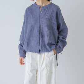 かぐれ|ウールコットンシャツカーディガン