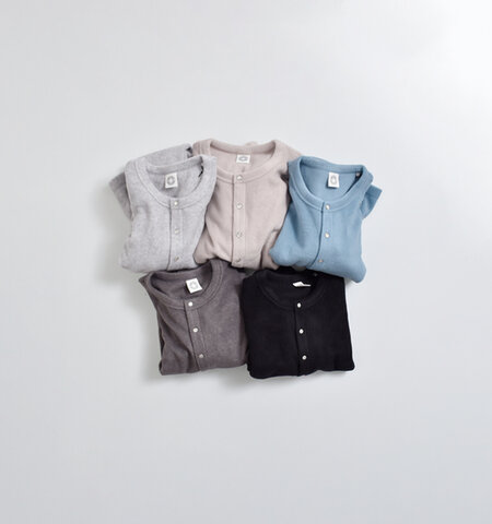 ORCIVAL|フリース クルーネック カーディガン or-c0378efc-26aw