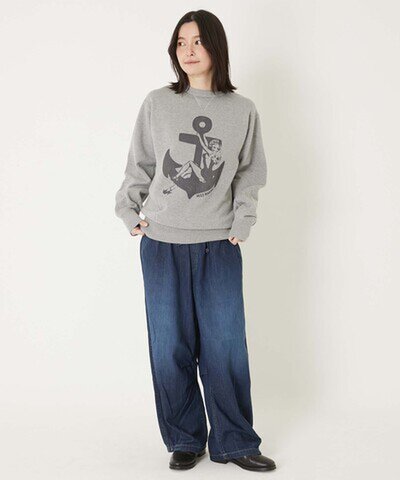 BLUE BLUE|ミスマリン クルーネックスウェット