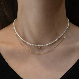 les bon bon|etoile pearl choker チョーカー ネックレス 星モチーフ