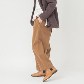 TUTIE.|コットンツイルピーチ起毛コクーンパンツ