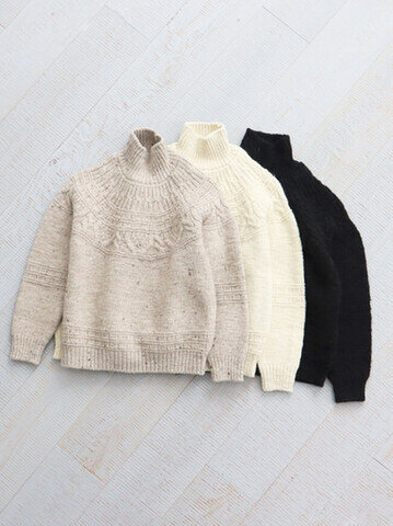BATONER|SPREAD ALAN TURTLE NECK -Men's size