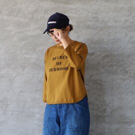 BLUE LAKE MARKET|アメリカンドライ天竺2 ヘムラウンドプリントTee DUCHESS Tシャツ カットソー