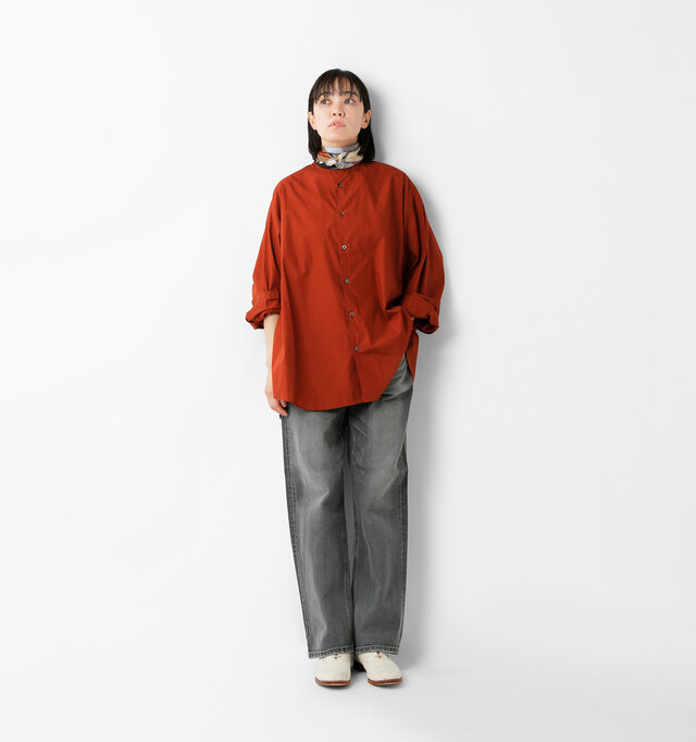 model saku：163cm / 43kg 
color : gray used / size : S