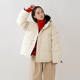 DANTON|タッサー ダウン フーデッド ジャケット dt-a0008tpr