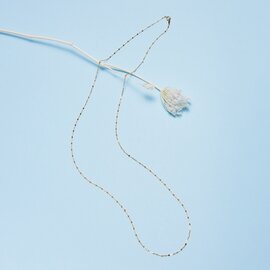 les bon bon｜noble long necklace　華奢ネックレス　スキンジュエリー　プレゼント