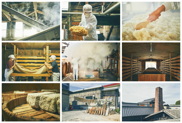 江戸時代から変わらぬ製法で麦みそを作り続けています。