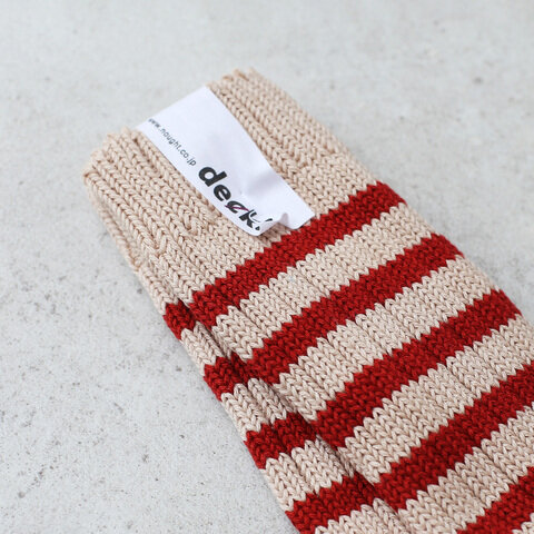 decka quality socks｜Heavy weight socks/Stripe/ソックス/靴下