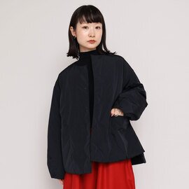 iki|ナイロン流し染め ショートコート 3101CO005252