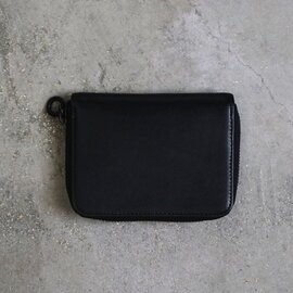 VU PRODUCT｜VU PRODUCT ヴウプロダクト cow leather zip wallet [BLACK] vu-product-B13 栃木レザージップウォレット