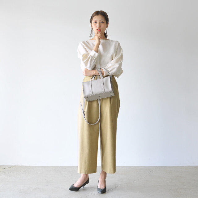 モデル:170cm / 54kg
color : light grey / size : one