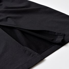 ESLOW｜オーガニック コットン プレーン ジャージー オーバーサイズ Tシャツ ドレス a2031ua426-yo ワンピース