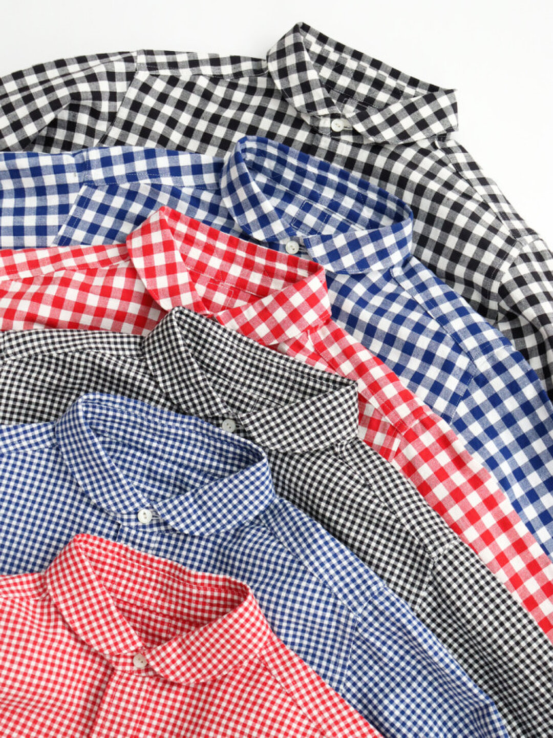 maillot|Sunset Gingham New Work Shirts サンセット ギンガム maillot|Sunset Gingham New Work Shirts サンセット ギンガム
