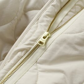 Traditional Weatherwear｜アークリー キルティング ジップ ノーカラー ジャケット “ARKLEY ZIP” l232apqco0378eg-ms