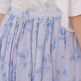 TUTIE.｜【期間限定 4周年記念SALE】100番ラミーインクジェットプリントスカート