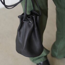 orSlow|レザー巾着ポーチ バッグ 鞄 日本製 LEATHER CINCH POUCH CRAFTED IN JAPAN 03-035-L61 オアスロウ