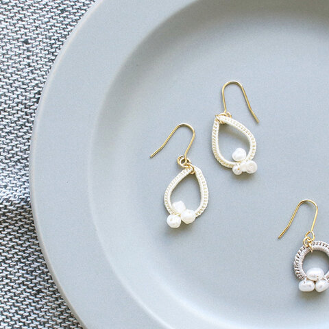 PINCHOS|Pearl Drop (パールドロップ ピアス / イヤリング)