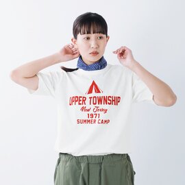 Champion｜吸湿冷感 コットンUSA  ハーフスリーブ プリント Tシャツ c3-x317-yo