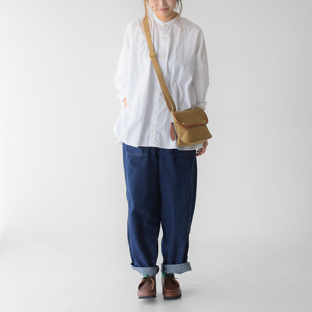 モデル: 162cm /43kg
color:indigo / size:0