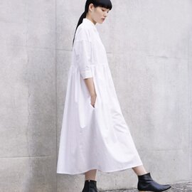 Mochi｜【再入荷】shirt dress [white/・1]