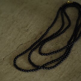 EO|オニキス ロングネックレス アクセサリー Onyx Long Necklace EO26AW-36 イオ