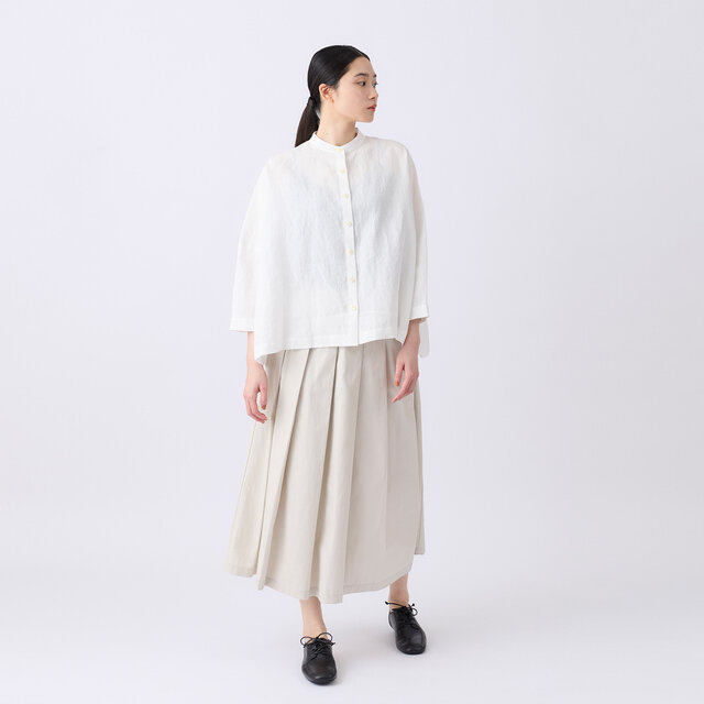 model:168cm color: シロ