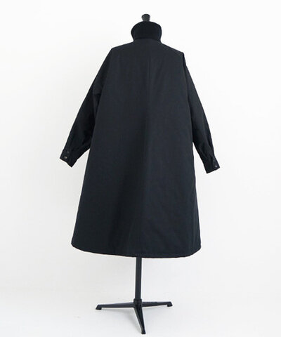 Mochi｜finx gabardine coat [black/・2]