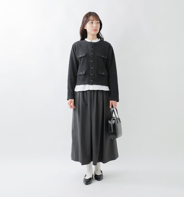model mizuki：168cm / 50kg 
color : black / size : 1