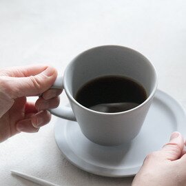 SAKUZAN | Sara Coffee Cup & Saucer ペア 木箱入り