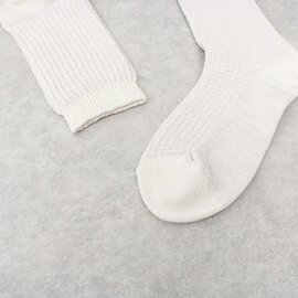 WHITE MAILS｜PAPER JACQUARD SOCKS【UNISEX】【ギフト】【NEWカラー】【母の日ギフト】