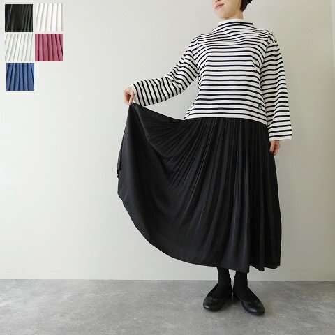 sosotto|アンティークサテン消しプリーツスカート(42452117)