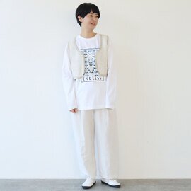 yuni｜【WEB限定】souvenir embroidery 長袖Tシャツ　1701CT022241