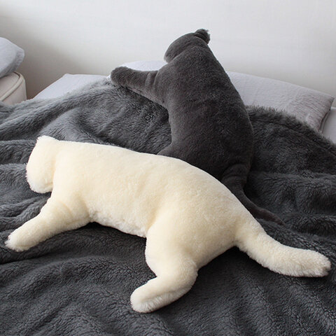 LOOM&SPOOL|SRN ウール猫抱き枕 猫 ねこ ネコ ウールクッション 抱き枕 猫 枕 クッション クリスマスギフト