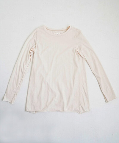 Mochi｜organic cotton cut & saw [smokey pink]