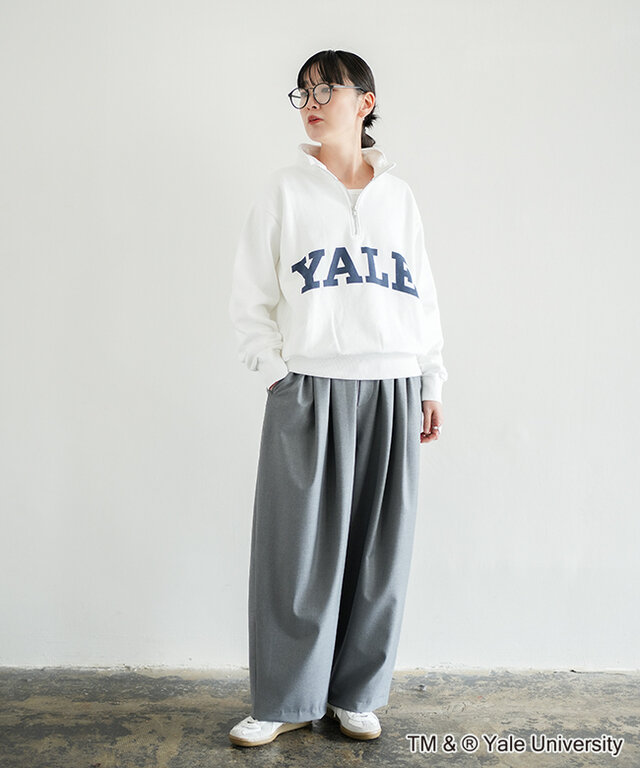 身長:165cm / カラー:001 ホワイト/着用サイズ:M