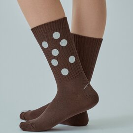 YUQRI|Paint Dots 靴下 消臭効果 機能性 ハイスペック 蒸れない【母の日】