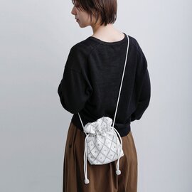 MARCHER|巾着 ガラスビーズ ショルダーバッグ b-shoulder-same2