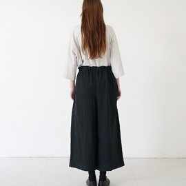 Mochi｜  wrap pants [ma22-pt-01/black] ラップパンツ
