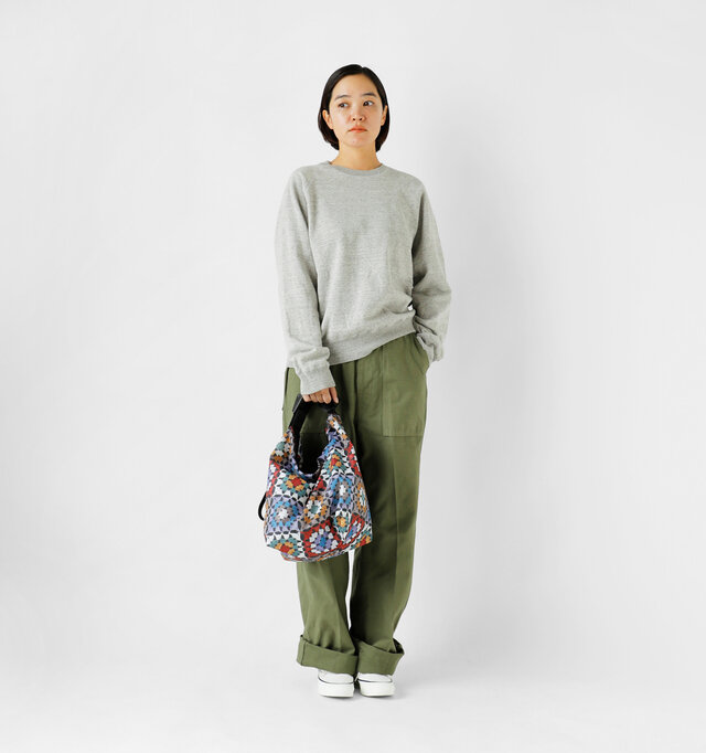model saku：163cm / 43kg 
color : knit / size : one