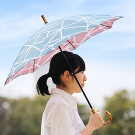 hirali｜手ぬぐい日傘　かさねの色目　～氷結ぶ～　 母の日ギフト