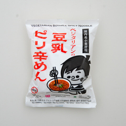 桜井食品 ベジタリアンの豆乳ピリ辛めん