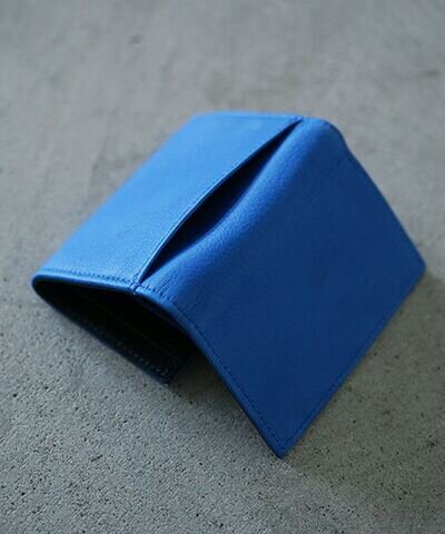 VU PRODUCT｜vu-product-B12[BLUE] leather mini wallet
