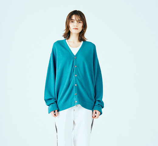 TOWN CRAFT|TOWN CRAFT タウンクラフト S 60S CARDIGAN アクリルカーディガン TC25S00400