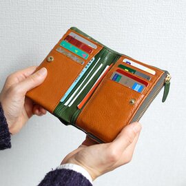 CLEDRAN｜FINI WALLET　レザー二つ折り財布