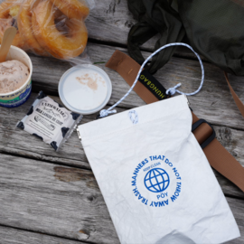 POY|大きめサイズの携帯ゴミ箱ポーチ ポーイSYMBOL タイベック素材