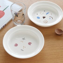 kukka ja puu|すくいやすいうつわ 食器 プレート 16.5cm / キッズプレート 出産祝い ギフト プレゼント 子供用食器 子ども食器 ベビー食器