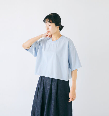 UNIVERSAL SEVEN|オーストラリアコットン 天竺 ショート プルオーバー us252ct029-yo