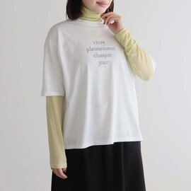 The Moss|30/- ナチュラルソフトジャージーTシャツ Print【DM便発送可能】